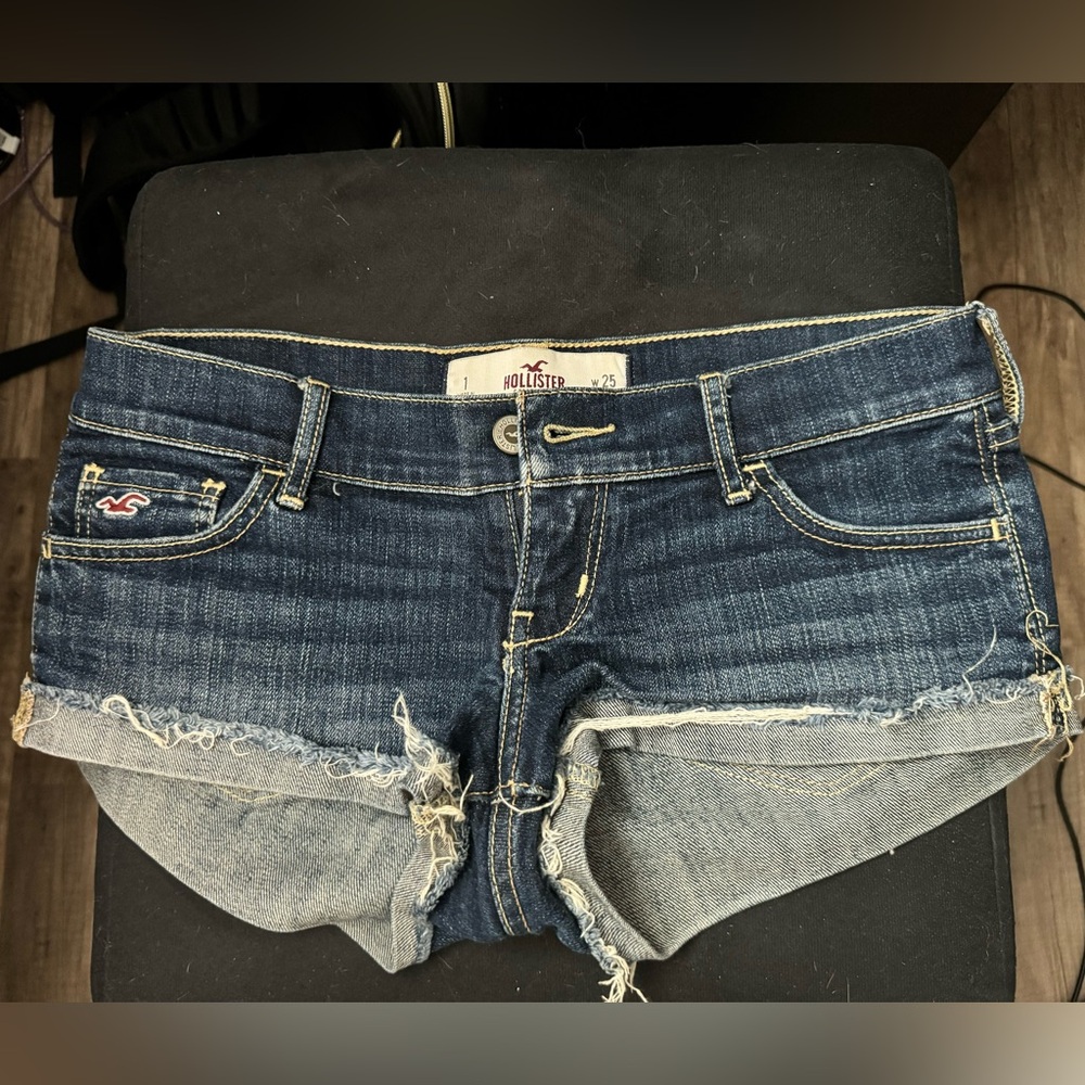 Hollister jean shorts